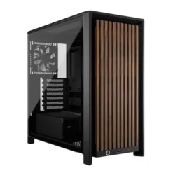 Corsair FRAME 4000D WOOD RS Midi Tower Czarny, Drewno CC-9011340-WW