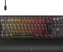Corsair K70 PRO TKL klawiatura Gaming USB QWERTZ Niemiecki Czarny CH-911911G-DE