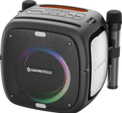 C-Tech Impressio Qubis + 2 mikrofony Czarny
