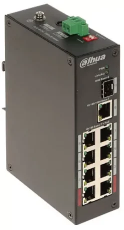 DAHUA SWITCH PRZEMYSŁOWY POE PFS3110-8ET-96-V2 8-PORTOWY SFP PFS3110-8ET-96-V2