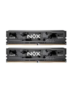DDR5 Apacer NOX 32GB 2x16GB 5200MHz CL40 1,25V Black AH5U32G52C522MBAA-2
