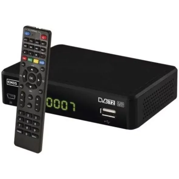 Dekoder DVB-T2 EMOS EM190-L HD