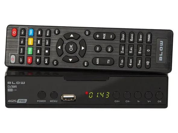 Dekoder tuner dvb-t2 blow 4625