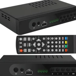 Dekoder Tuner Tv Naziemnej Hd Dvb-T2 Hevc H.265