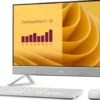 DELL EC27250 Intel Core 7 150U 68,6 cm 27" 1920 x 1080 px Ekran dotykowy All-in-One PC 16 GB DDR5-SDRAM 1 TB SSD Windows 11 Pro Wi-Fi 6E 802.11ax Perłowy, Biały