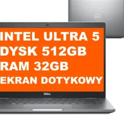 Dell Latitude 5350 2w1 / LAT0172850-R0025524-SA / Ultra 5 / 32GB / 512GB / Intel Graphics / FHD / W11 Pro / Dotyk / Szary