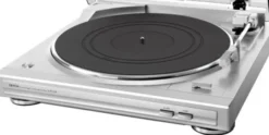 Denon DP-29F 33 1/3RPM 45RPM Srebrny
