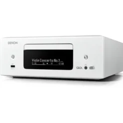 Denon RCDN-12 DAB Amplituner stereo z CD, Kolor: Biały