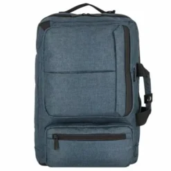 Dermata Plecak 48 cm Komora na laptopa petrol
