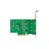 DIGITUS 4 Port RJ45 RTL8125B 2.5GBits Server NIC