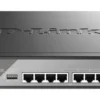 D-Link DSS-200G-10MPP łącza sieciowe Zarządzany L2 Gigabit Ethernet (10/100/1000) Obsługa PoE 1U Czarny, Szary