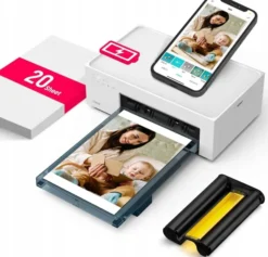 Drukarka Liene Amber M200 drukarka fotograficzna WiFi 10x15 cm 20 arkuszy 300DPI