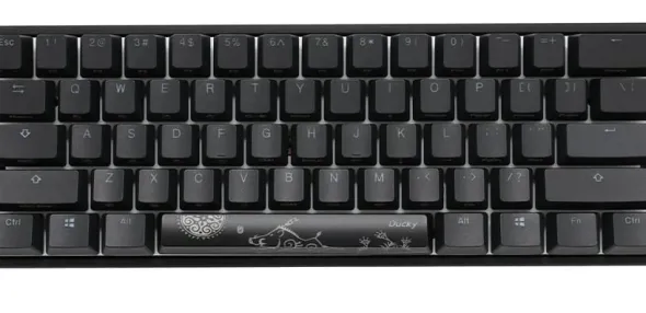 Ducky Mecha Mini Klawiatura Gamingowa, MX-Brown, RGB-LED - Czarna