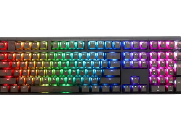Ducky One 3 Aura klawiatura Gaming USB QWERTY Amerykański międzynarodowy Czarny