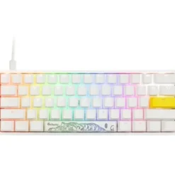 Ducky ONE 2 Pro Mini White Edition Klawiatura Gamingowa RGB LED - Kailh Brown (US)