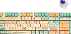 Ducky x Dimanche One 2 Pro Gaming Tastatur, Peter Pan - Varmilo V2 Iris US DKON2208S-JTWPHZZW2