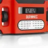 Duronic APEX Radio pogodowe z wyświetlaczem i latarką | zasilane solarnie dynamo lub USB | przenośne radio turystyczne na korbkę solarne z zegarem |..