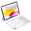 Dux Ducis Copa etui iPad 10.9'' 2022 (10 gen.) pokrowiec smart cover podstawka fioletowe