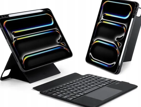 Dux Ducis DUX DUCIS etui DK składane z klawiaturą bezprzewodową do iPad Pro 11 2024 czarne
