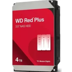 Dysk HDD WD Red Plus WD40EFPX (4 TB ; 35 ; 258 MB)