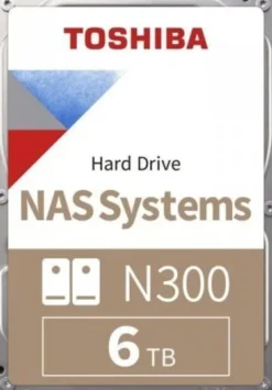 Dysk Toshiba N300 MN10ADA600S 6TB 3,5'' 7200 512MB SATA III NAS BULK MN10ADA600S