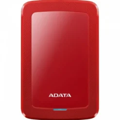 Dysk zewnętrzny HDD ADATA Classic HV300 1TB Czerwony (AHV300-1TU31-CRD)