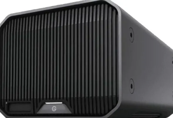 Dysk zewnętrzny HDD SanDisk Professional G-RAID PROJECT 2 dysk twardy Enterprise 36 TB zewnętrzny stacjonarny Thunderbolt 3 USB-C złącze 7200 rpm SDPHK2H-036T-MBAAD