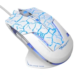 E-Blue Mazer Pro biało-niebieska (EMS600WCCZ-IU / MMEBE59UGT00)