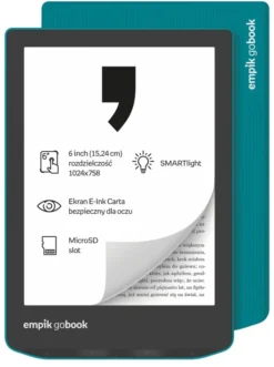 Empik GoBook 2.0 turkusowy