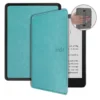 Etui Kindle Paperwhite 5 Eko-skóra Turkusowe