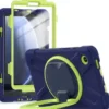 Etui na Galaxy Tab A9 8.7 X110/X115 TECH-PROTECT X-Armor Granatowo-zielony