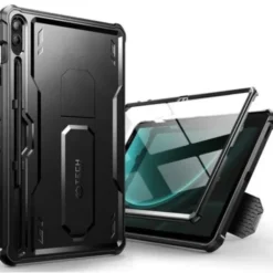 Etui na Galaxy Tab S9 FE+ Plus 12.4 X610/X616B TECH-PROTECT Kevlar Pro Czarny