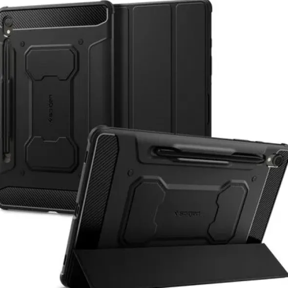 Etui na Galaxy Tab S9 11.0 X710 X716B SPIGEN Rugged Armor Pro Czarny
