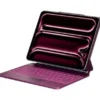 Etui na iPad Air 13 cali TYPECASE Edge Malinowy Klawiatura