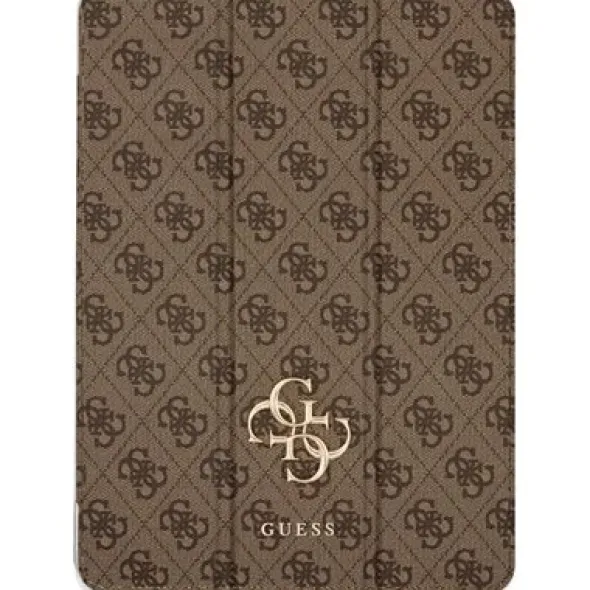Etui na iPad Air GUESS Magnetic 4G Big Logo Brązowy