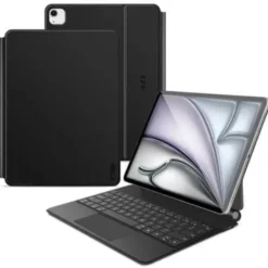 Etui na iPad Air/Pro TECH-PROTECT SmartCase Magnetic + Keyboard Czarny Klawiatura