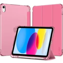 Etui na iPad TECH-PROTECT SC Pen Różowo-przezroczysty