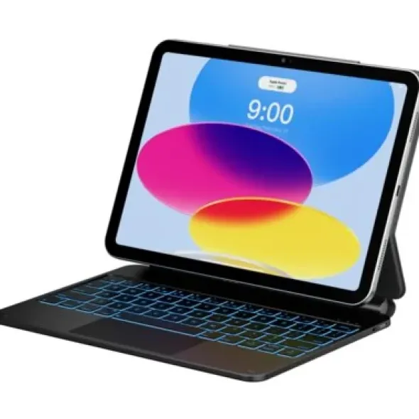 Etui na iPad TYPECASE Edge Czarny Klawiatura KB206-100-D-BLK-BLK-B-US-V5B