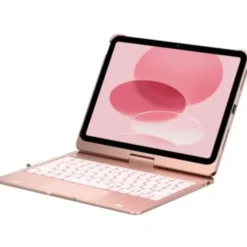 Etui na iPad TYPECASE Flexbook Touch Różany Klawiatura KB201T-100-B-RSE-WHT-B-US-V3