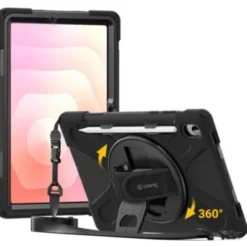 Etui na Samsung Galaxy Tab S11 CRONG Defender Plus Czarny
