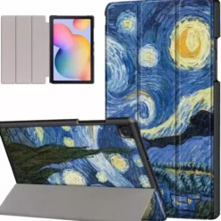 Etui na tablet Hurtel Etui Graficzne pokrowiec futerał z klapką do Galaxy Tab S6 Lite 10,4"