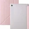 Etui na tablet 4kom.pl Etui Clear Trifold z podstawką do Samsung Galaxy Tab S6 Lite 2022/24 10.4", różowe