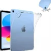 Etui na tablet 4kom.pl Etui SILIKONOWE do Apple iPad 10.9 2022 Gen. 10 / iPad 11 2025 A16 Gen. 11, przezroczyste