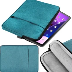 Etui torba case uniwersalny do tabletów Apple Samsung Lenovo Xiaomi Huaweri Asus | turkusowy