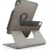 Etui UNIQ Rovus Snapmount Magnetic 360 Rotating Detachable do Apple iPad 10.9" 2022 / 11" 2025 szary