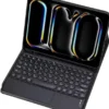 Etui z klawiaturą Bluetooth touchpad do iPad Pro 11 Gen5 Czarne