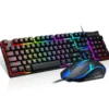 EXTRALINK GAMING SET TF200 2IN1 LED KEYBOARD+MOUSE