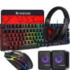EXTRALINK GAMING SET TF850 5IN1 LED KEYBOARD+MOUSE+PAD+HEADSET+SPEAKERS