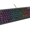 GENESIS NKG-2179 klawiatura Gaming USB QWERTZ Niemiecki Czarny