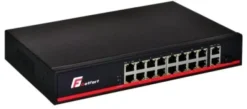 GetFort SWITCH POE GETFORT 16 x POE + 2GE UPLINK + 1 SFP